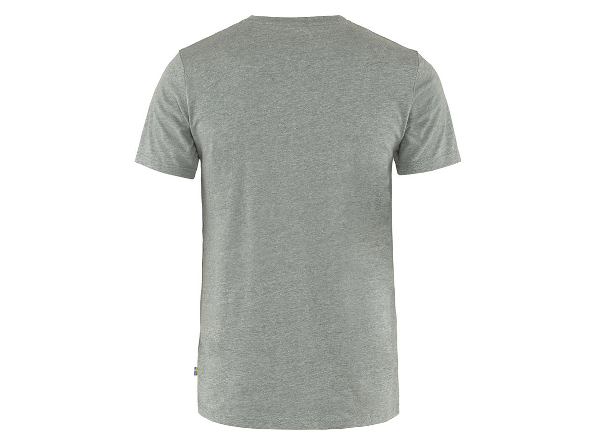 Fjällräven Logo Grey Melange Herren T-shirt