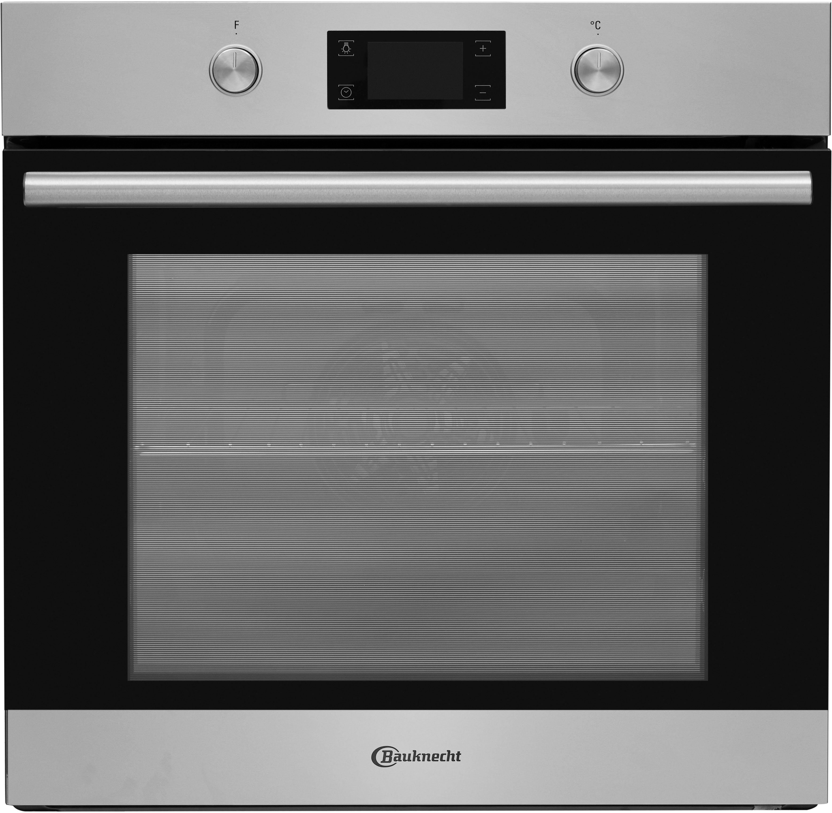 BAUKNECHT Backofen-Set BAKO 800 PYRO IND, mit 2-fach-Teleskopauszug, Pyrolyse-Selbstreinigung