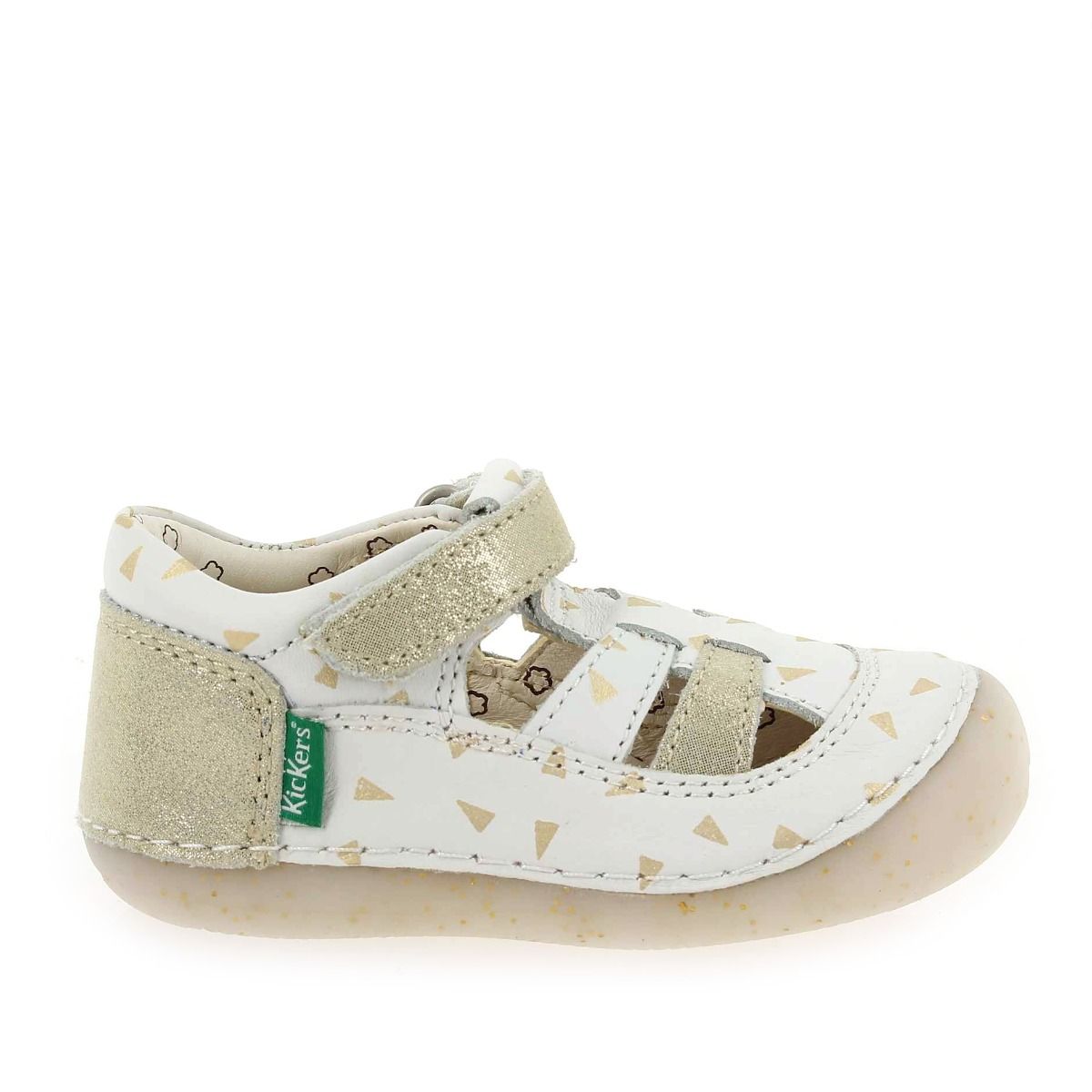 Kickers  SUSHY E23 - Blanc Or