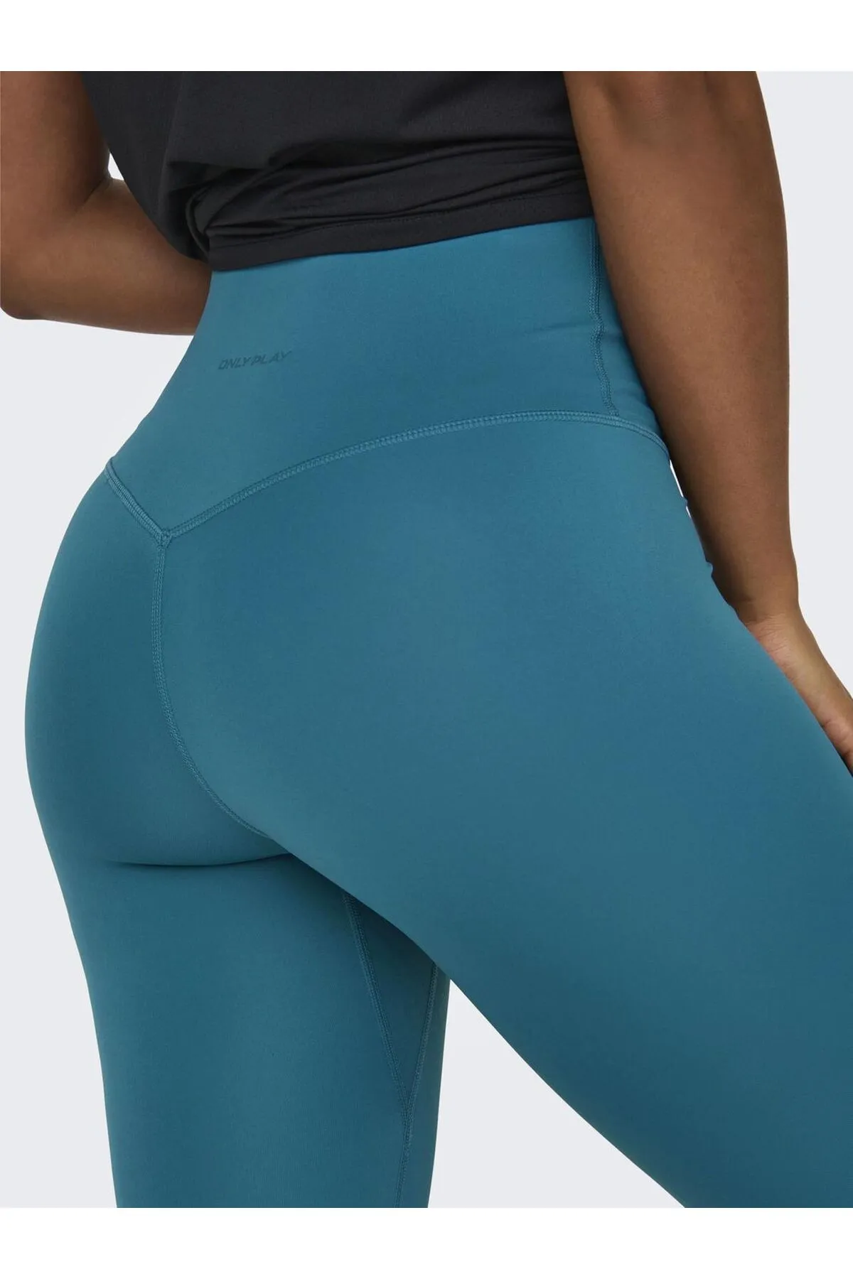 Only Play  Sport-Leggings - Türkis - Mittlerer Bund