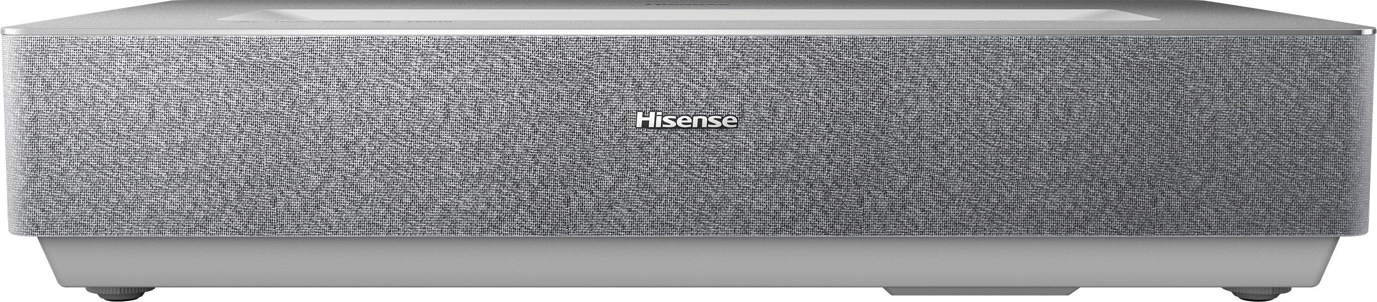 Hisense Hisense 100L5HD Daylight Screen (100 Zoll) Laser TV Projektor DLP-Beamer (2600 lm, 3840 x 2160 px, 4K, HDR, Game Mode, Dolby Atmos)