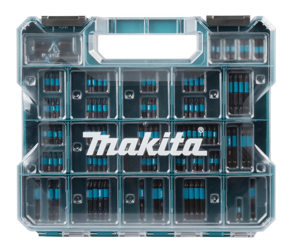 Makita Tilbehør E-24826 Slagskrutrekkersett Svart 100-delers
