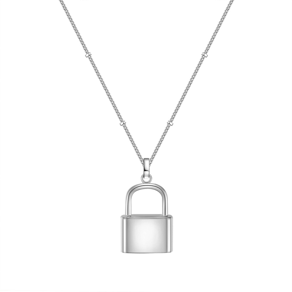 Glanzstücke München Collier en argent Fermer a clé Argent sterling en Argent collier