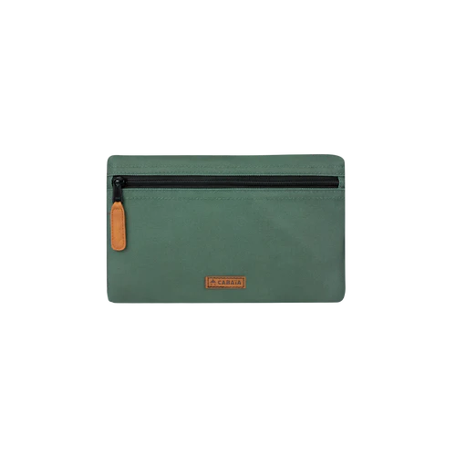 Gateway of India medium front pocket, green