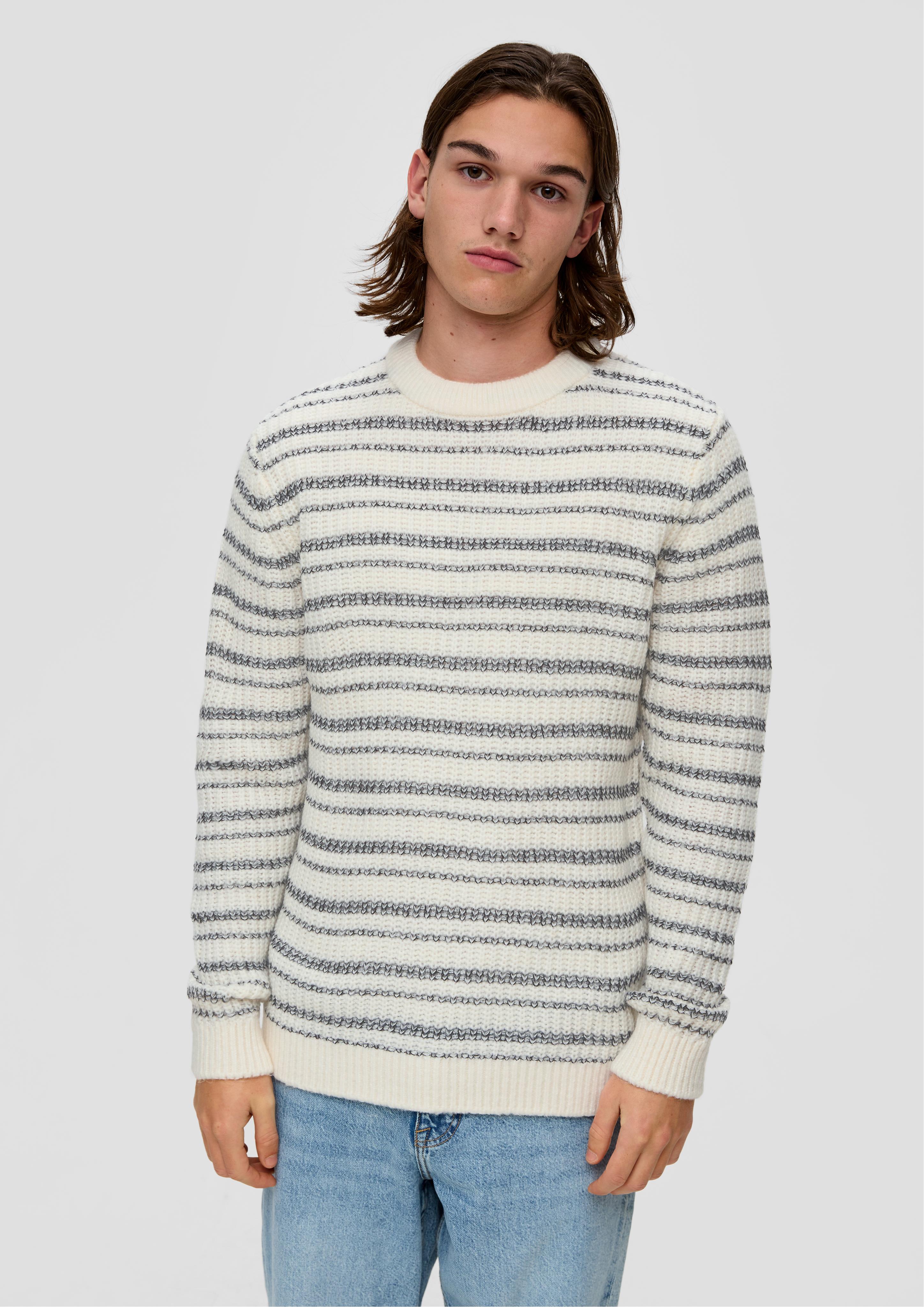 Strickpullover mit Rippstruktur  2138575-03G0