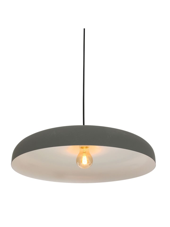 Licht-Erlebnisse Pendelleuchte in Grau Weiß günstig kaufen onesize