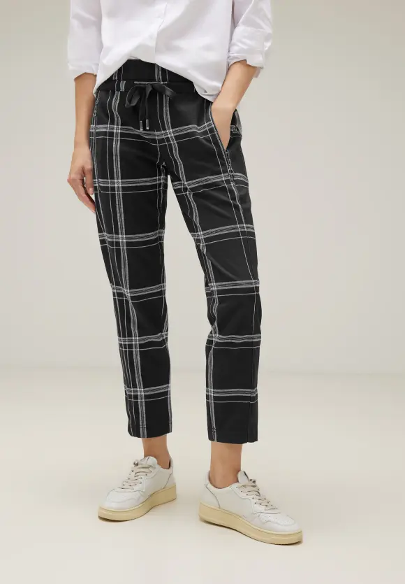 Street One Loose Fit Karo Joggpants