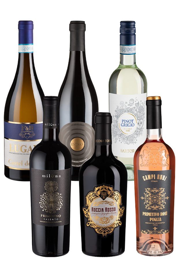 6er-Paket Italien