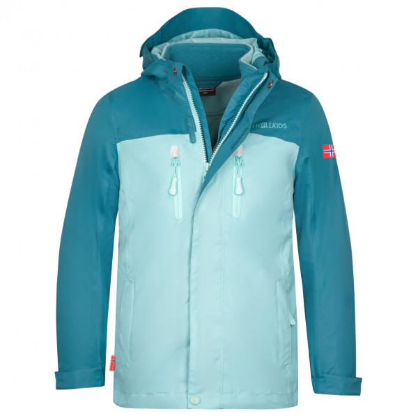 Trollkids - Girl's Bryggen 3in1 Jacket - Doppeljacke