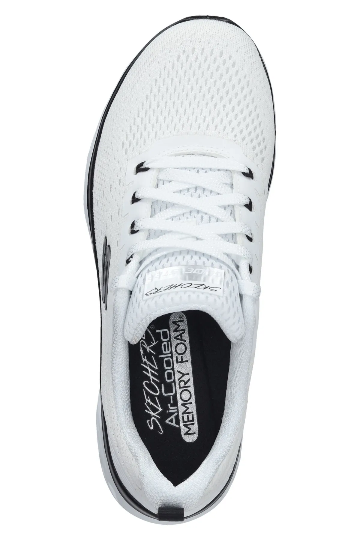 SKECHERS  Sneaker - Weiß - Flacher Absatz