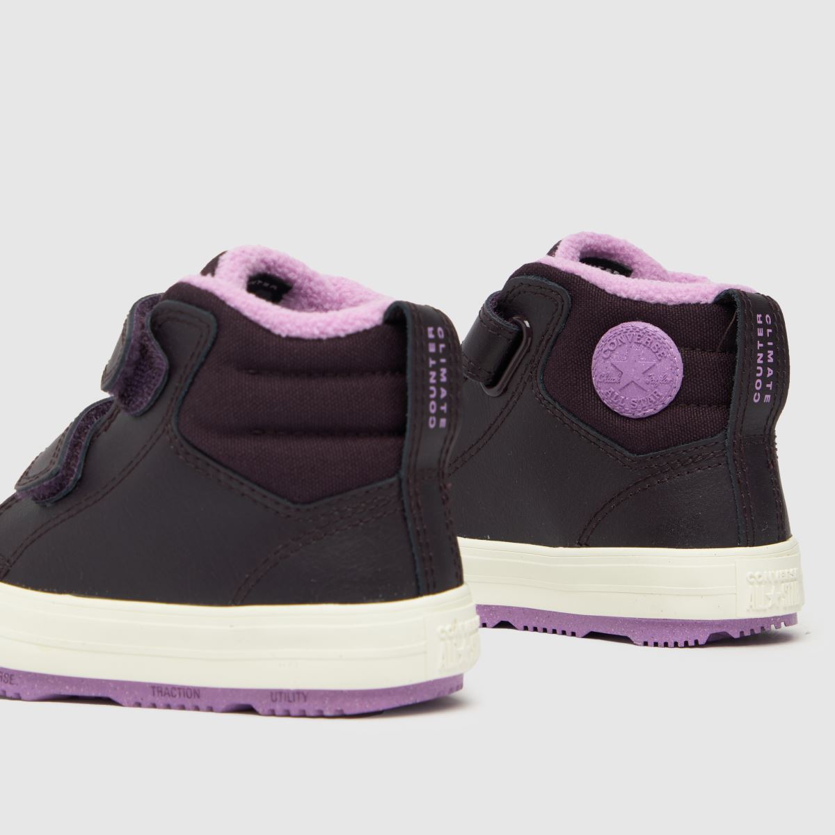 Converse lila all star berkshire flickor småbarnsskor