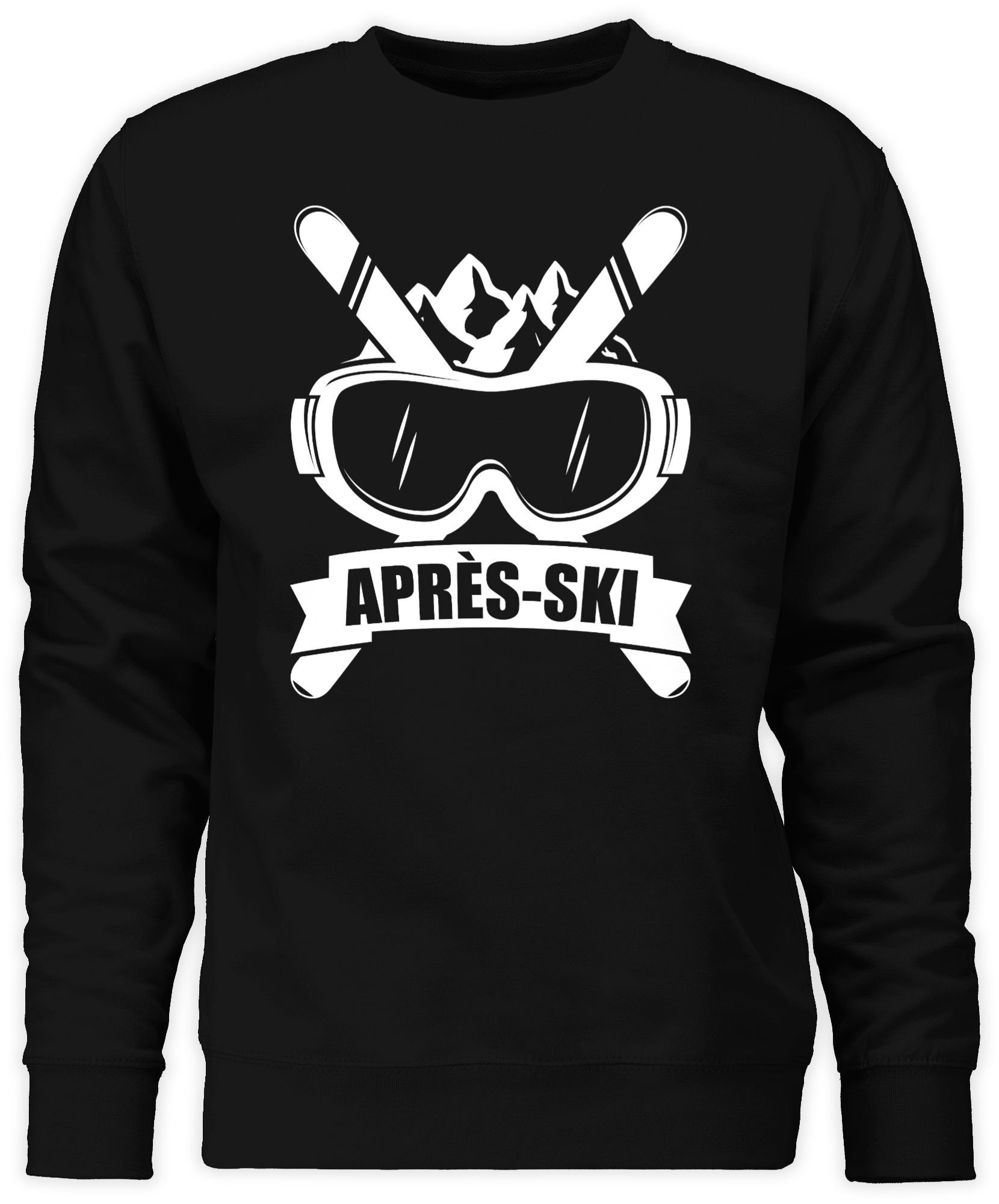 Shirtracer Sweatshirt Après-Ski Skibrille (1-tlg) Apres Ski Party