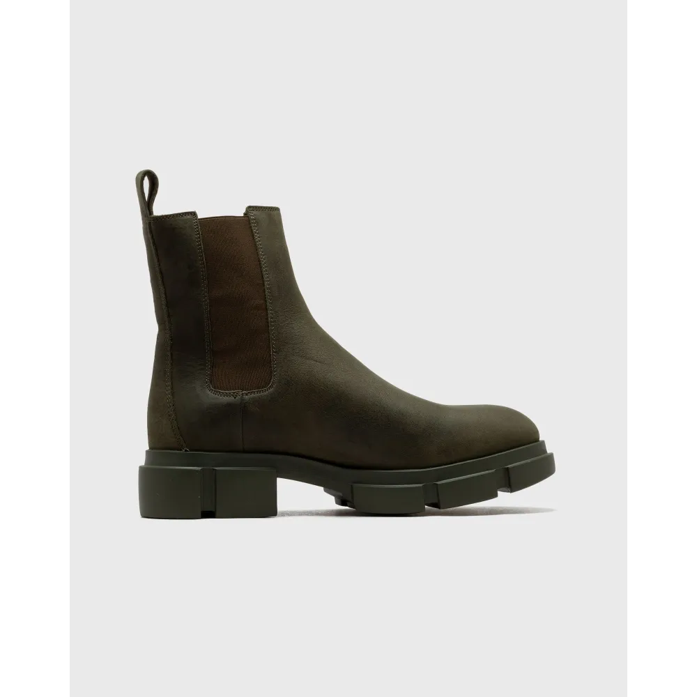 Copenhagen Studios Waxed Nabuc CPH570-KHAKI / grün