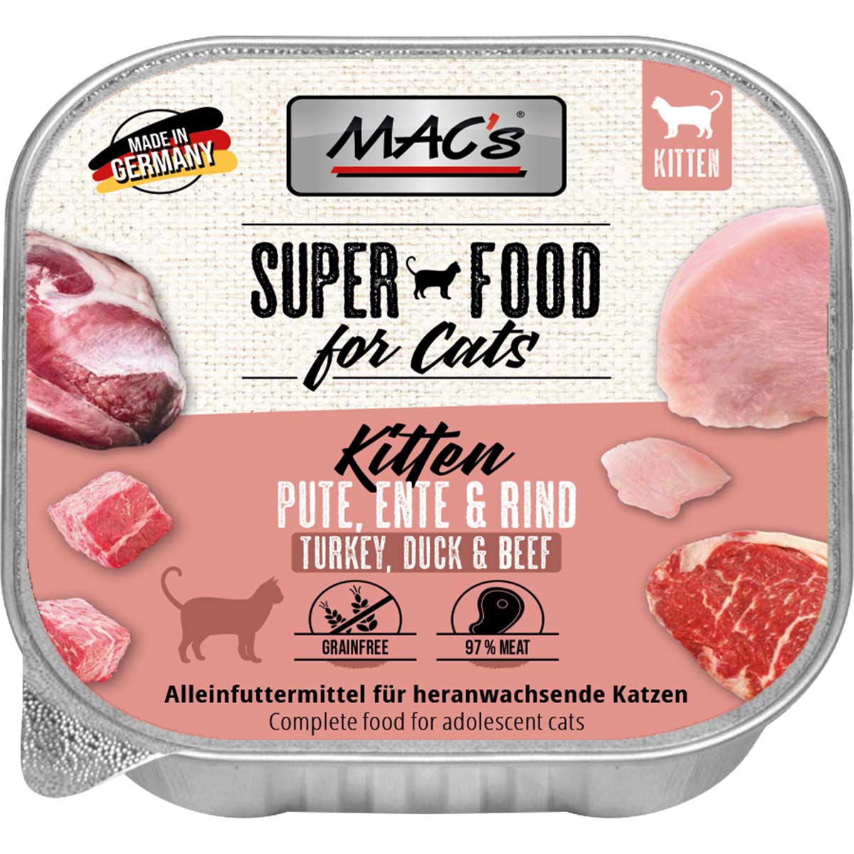 MAC's Cat Kitten Pute, Ente & Rind günstig kaufen bei ZooRoyal