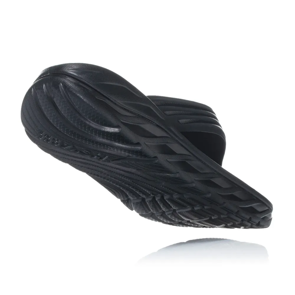 Hoka Ora Recovery Flip 1099675-BDGGR / schwarz