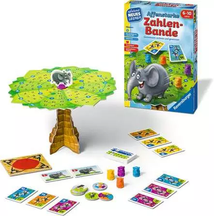 Affenstarke Zahlen-Bande - Kinderspiel ab 6 Jahren