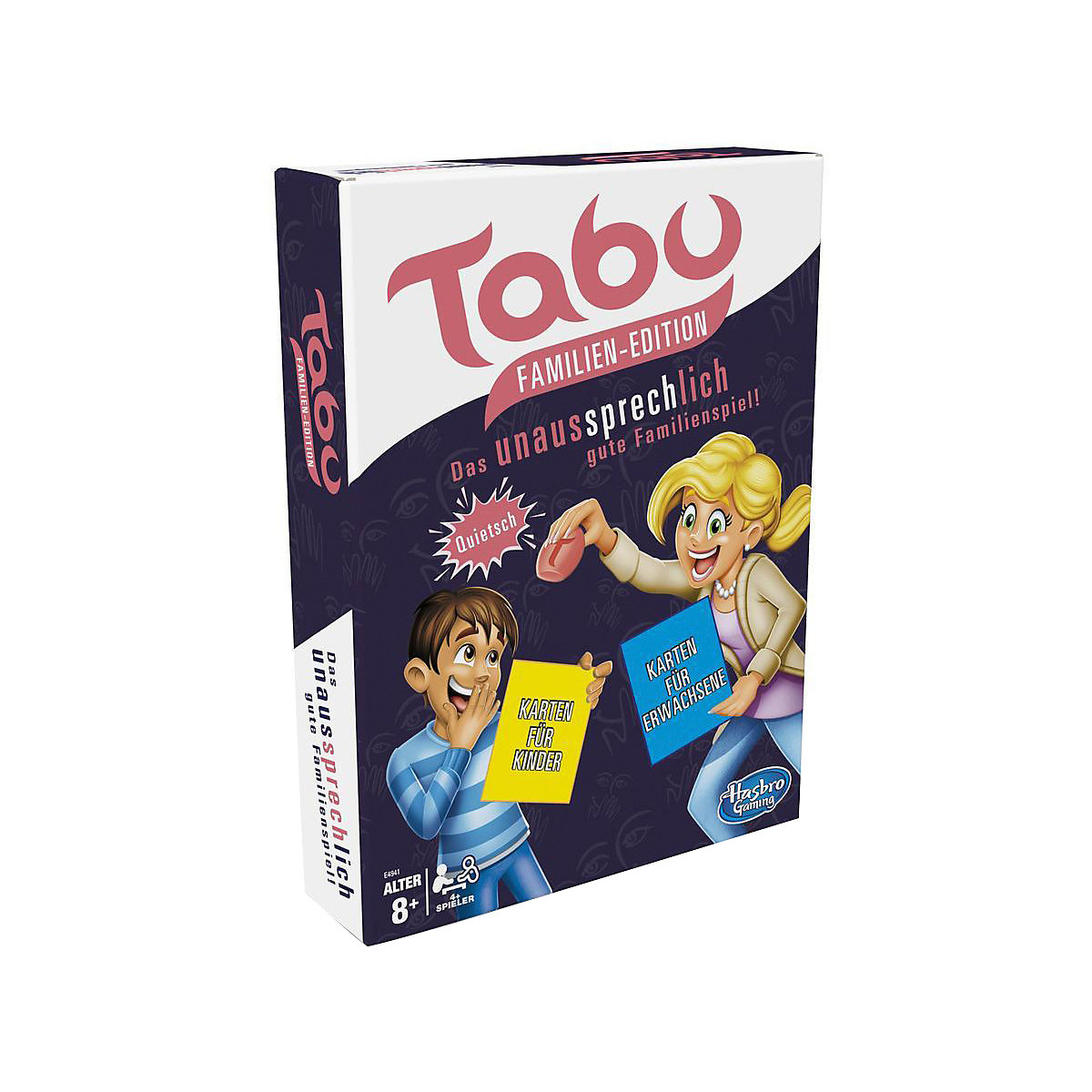 Tabu Familien-Edition, Brettspiel ab 8 Jahren
