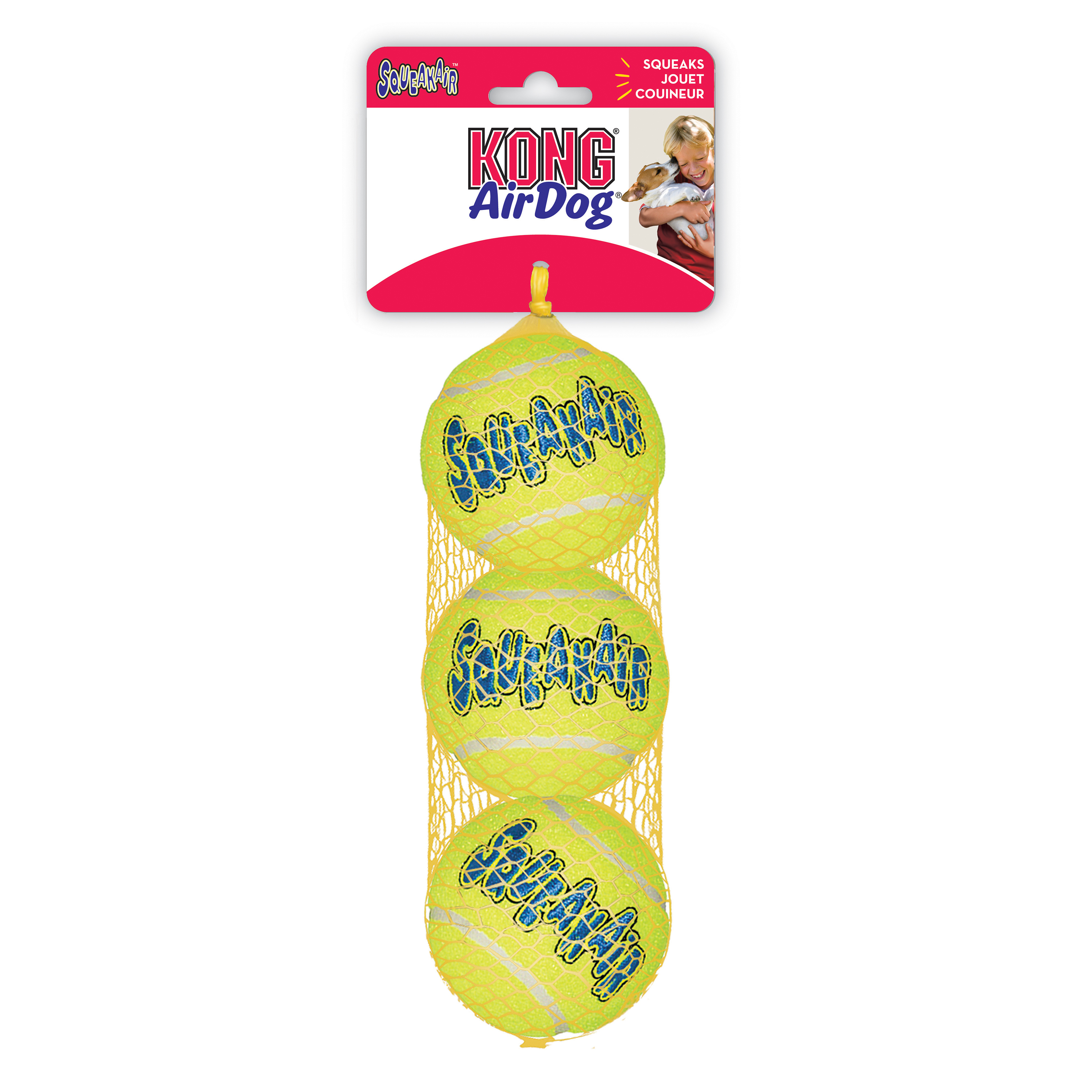 KONG Hundebälle KONG Squeakair Tennisball M