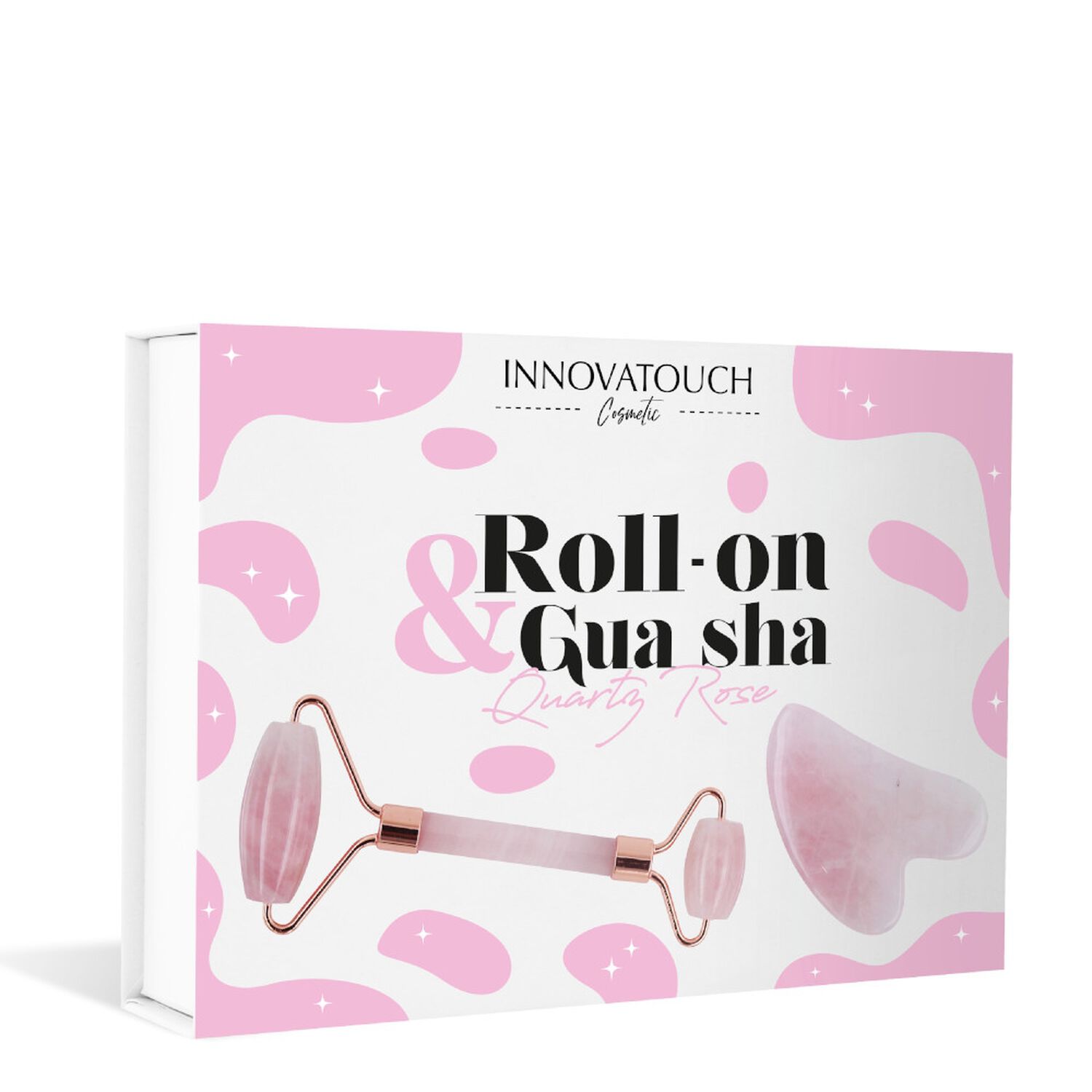 Innovatouch Gua Sha & Roll On Quartz Coffret Soin Visage