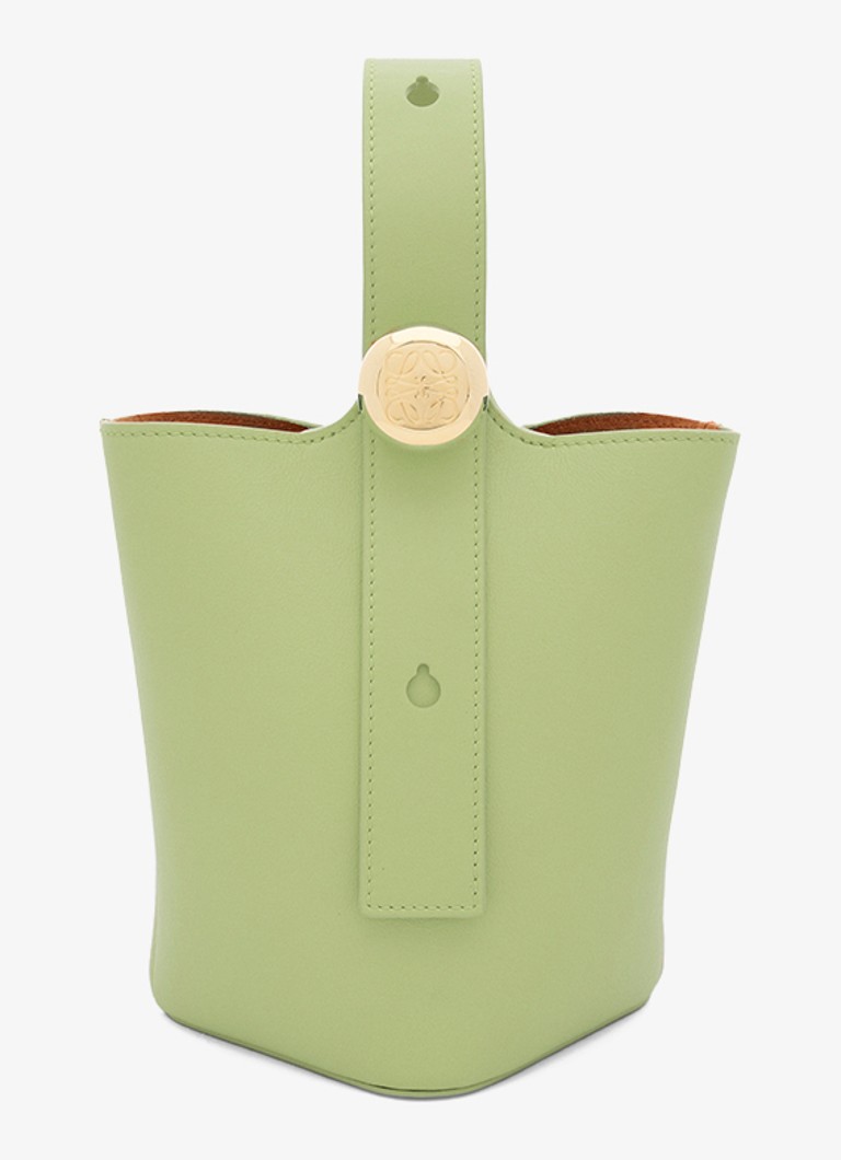 LOEWE Pebble Bucket Mini crossbody bag made of calfskin