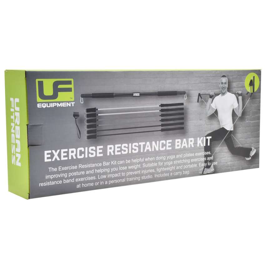 Urban Fitness Resistance Bar Kit Widerstandstraining Set UFA218