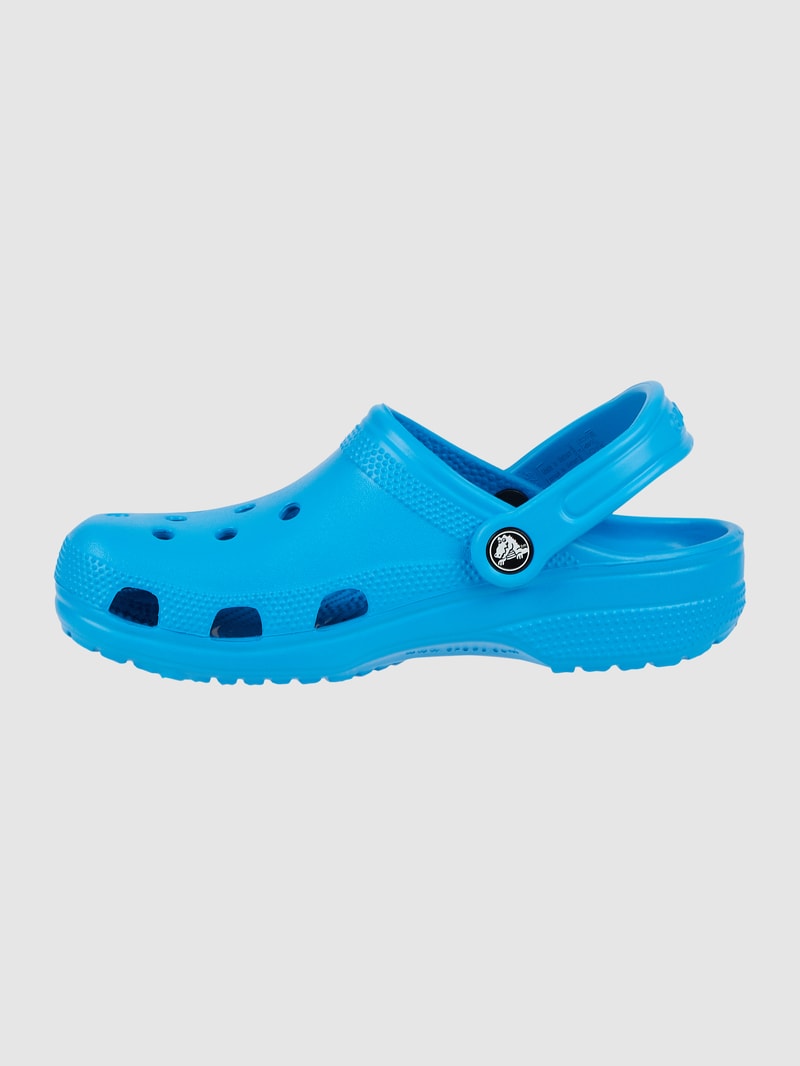 Clogs mit Luftlöchern in ozean blau