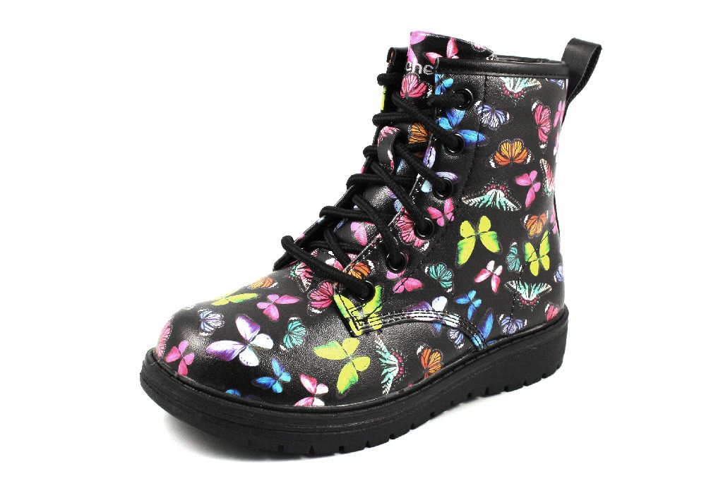 SKECHERS Stiefel Mädchen schwarz