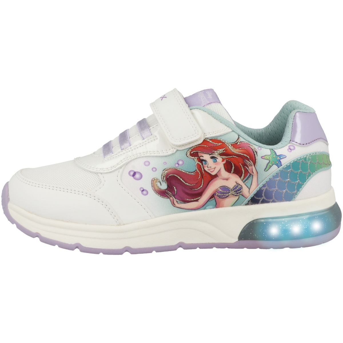 Geox J Spaceclub G. A Sneaker low weiss