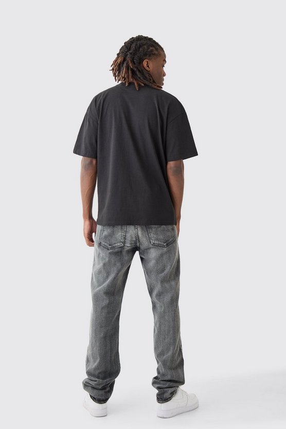 Oversize T-Shirt mit Print