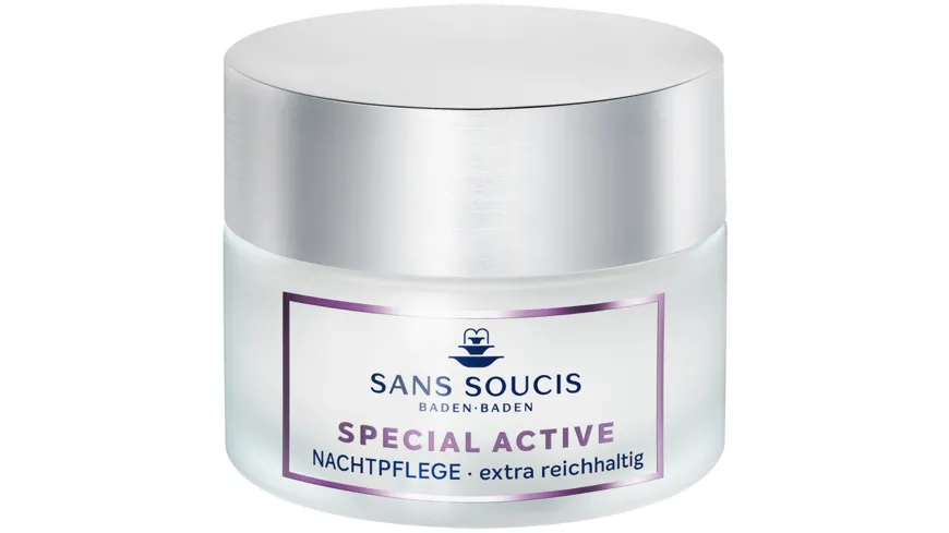 SANS SOUCIS Special Active Anti Age + Schutz Nachtpflege extra rich 50 ml