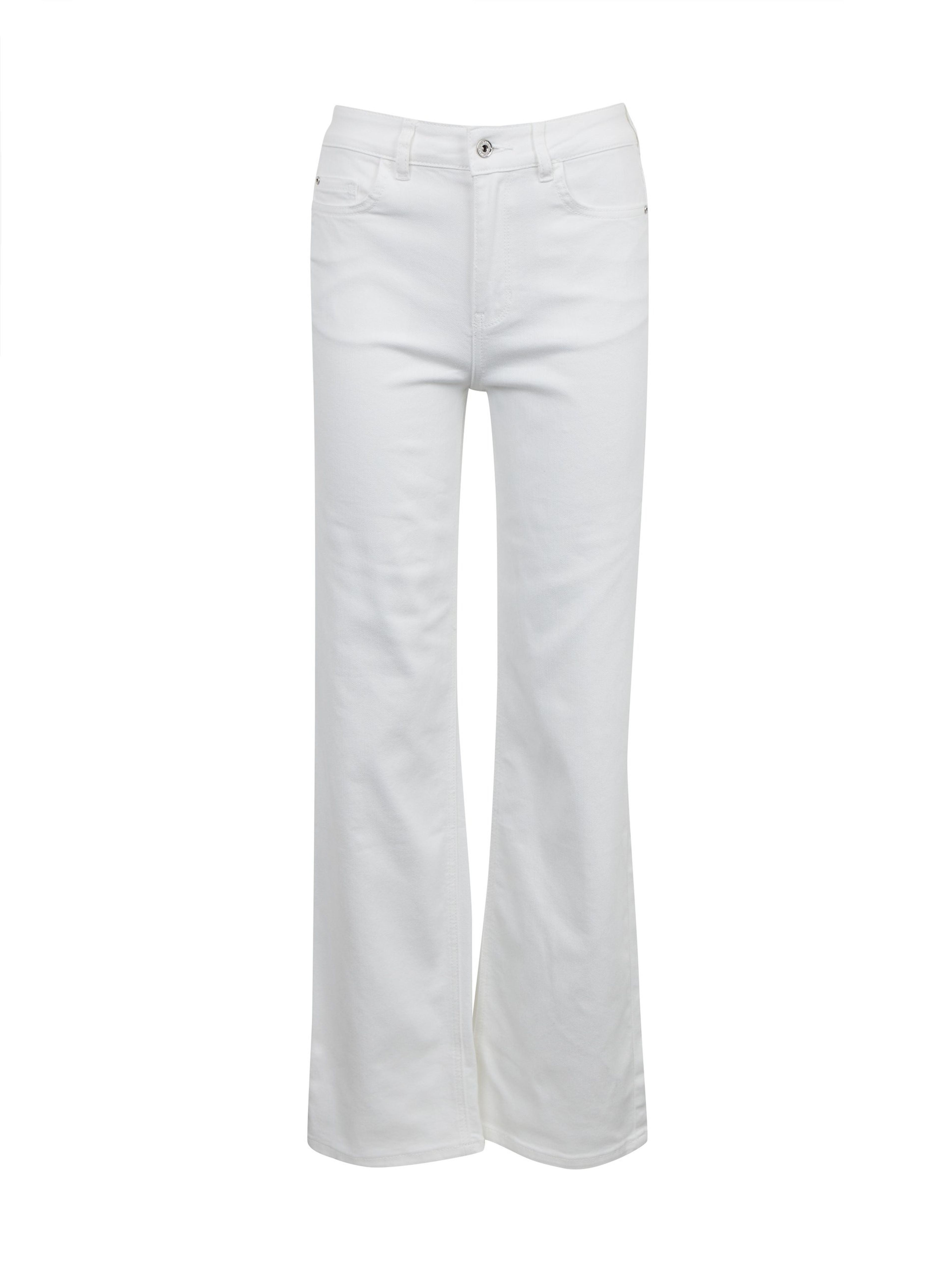 Weiße Damen-Wide leg-Jeans ORSAY