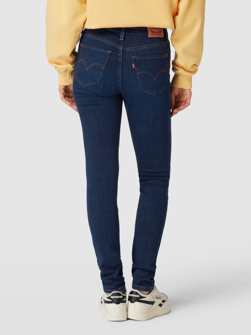 Jeans im 5-Pocket Design Modell 'SHAPING SKINNY' in dunkelblau