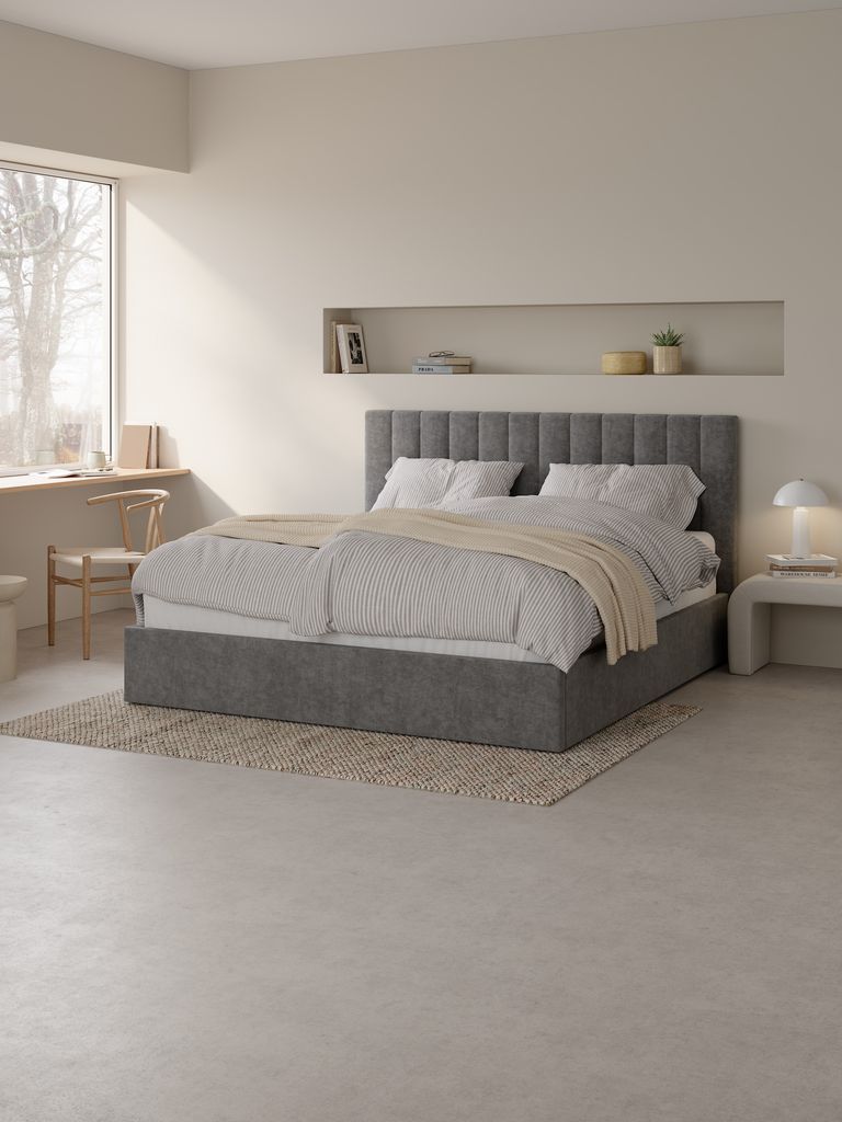 KVISTEN plus Matratzenauflage 75x200 KVISTEN grau DREAMZONE