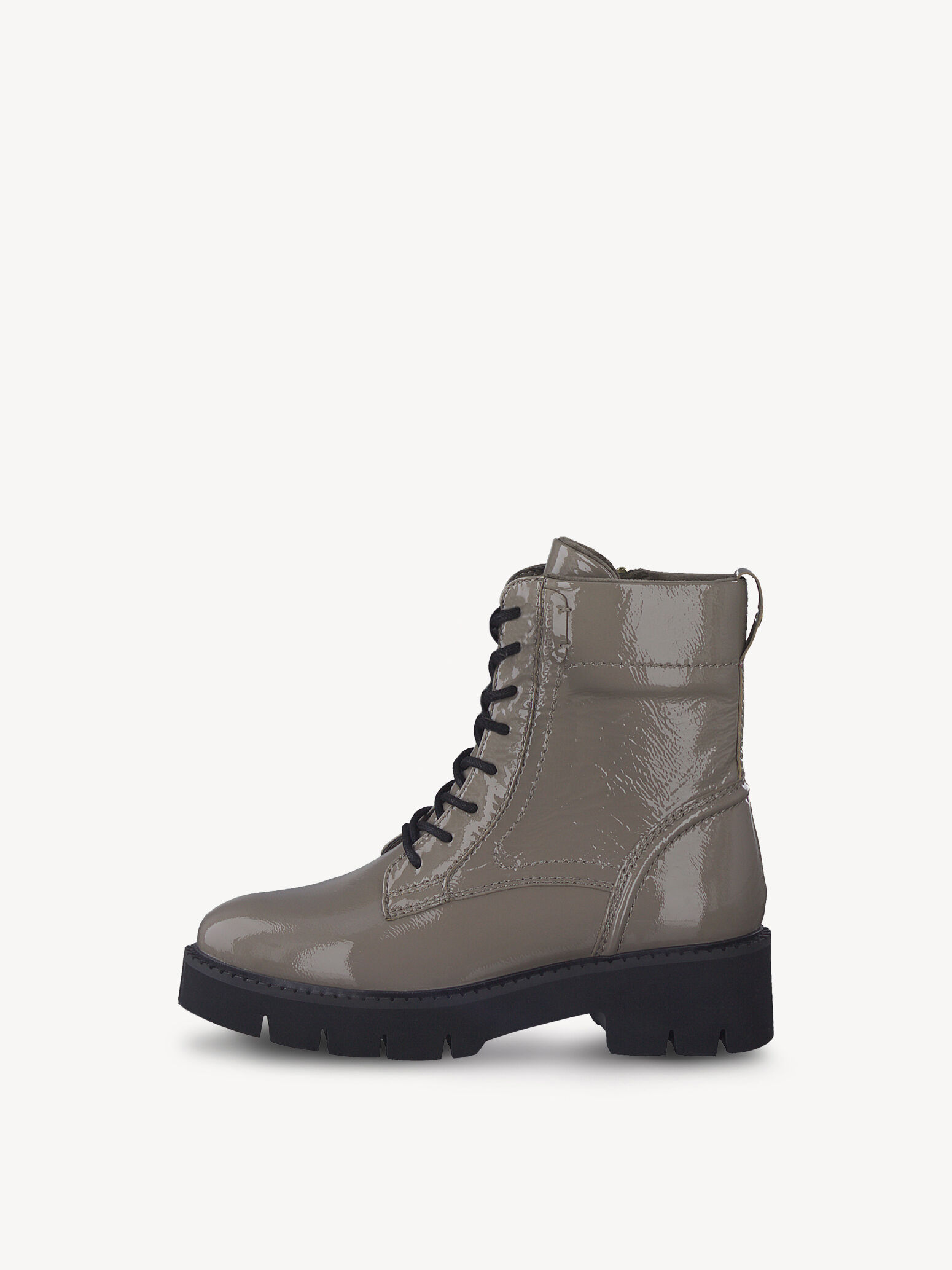 Bottine en cuir - marron