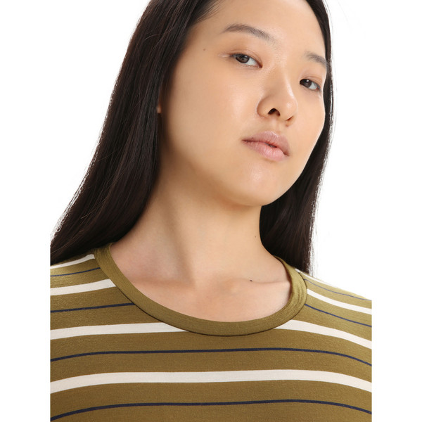 W WAVE LS TEE STRIPE Damen - Langarmshirt