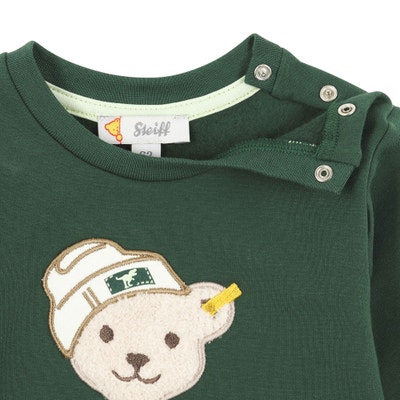 Sweatshirt, dunkelgrün für Jungs