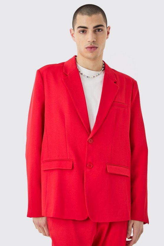 Mix & Match einreihiger Oversize Blazer