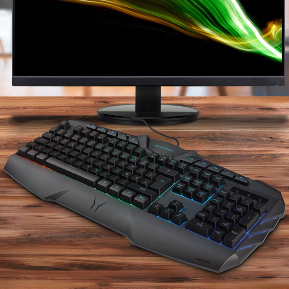 Halbmechanische Gaming-Tastatur Supporter P11 (MD88605)