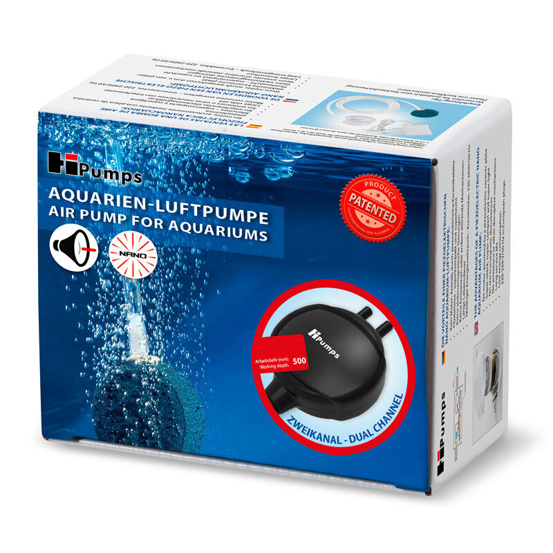 Papillon Pumpen & Luftbefeuchter Papillon HiPumps Nano Piezo Luftpumpe Zweikanal s 2x13l/h