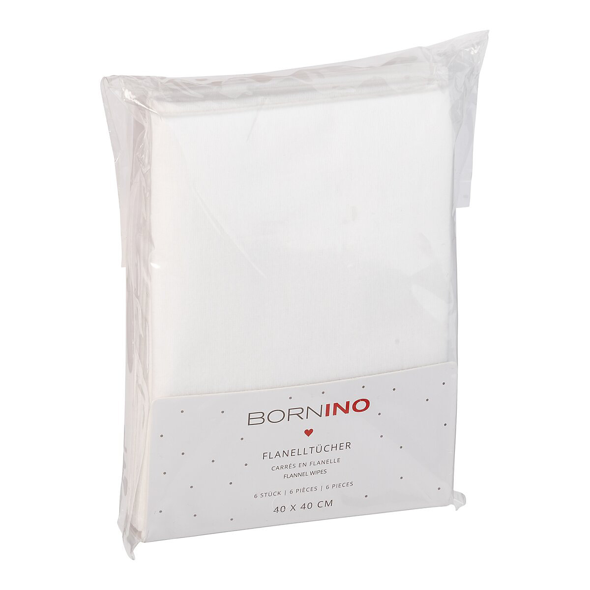 6er-Pack Flanelltücher 40x40 cm