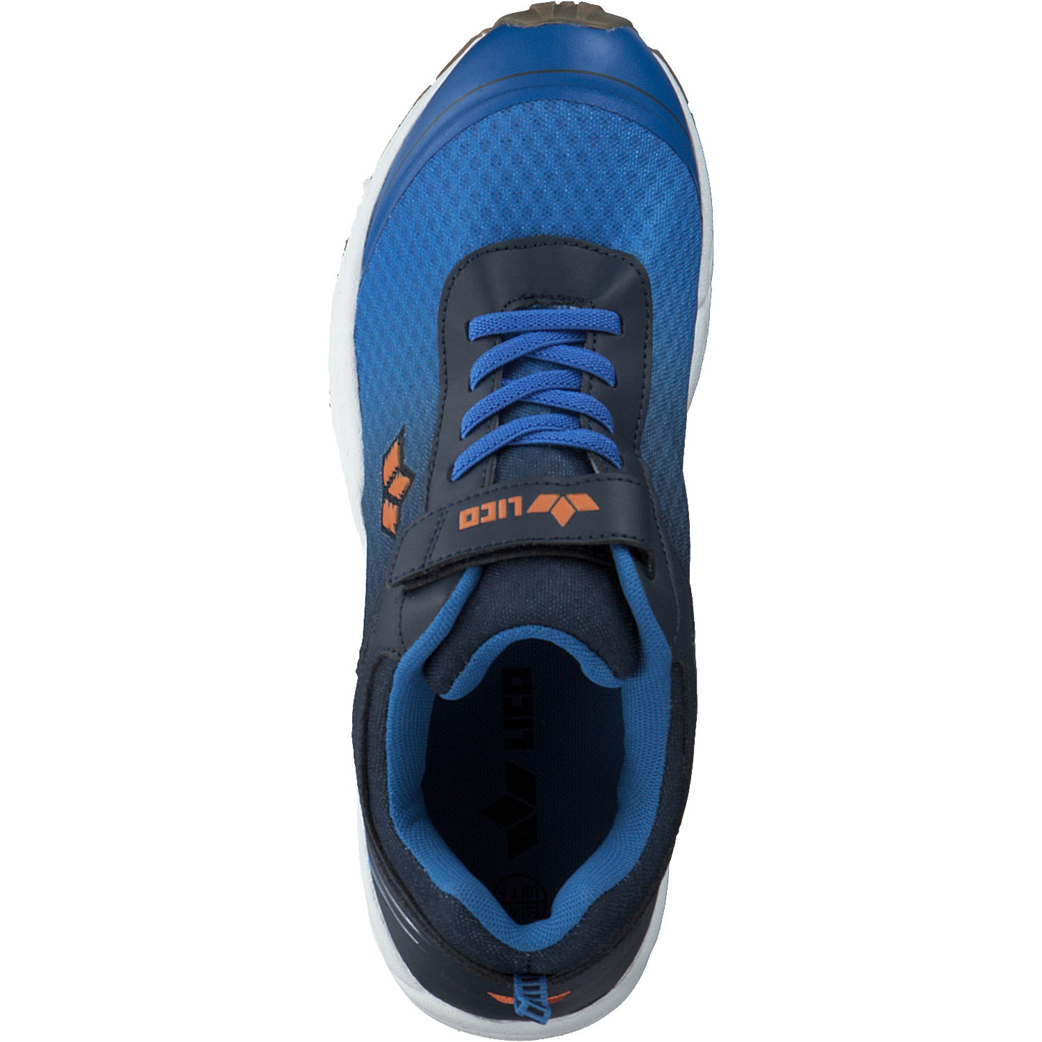 Geka Barney VS M, Sneakers Low, Kinder, blau/marine/orange