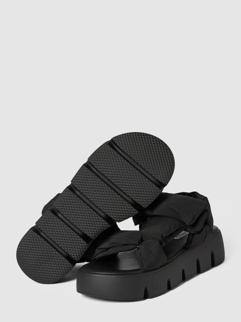 Sandalen mit Klettverschluss Modell 'BONKERS' in schwarz