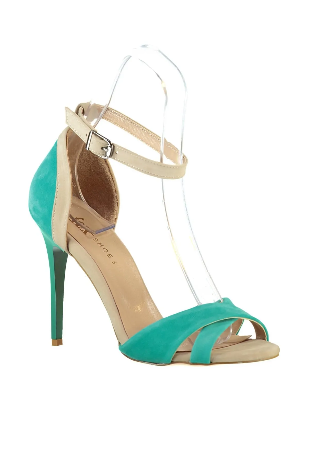 Fox Shoes  Green Skin Damen-Schuhe mit Absatz B922113802