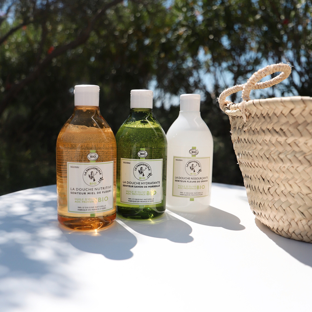 La Provençale La Douche Ressourçante Senteur Fleurs de Grasse Gel Douche Bio