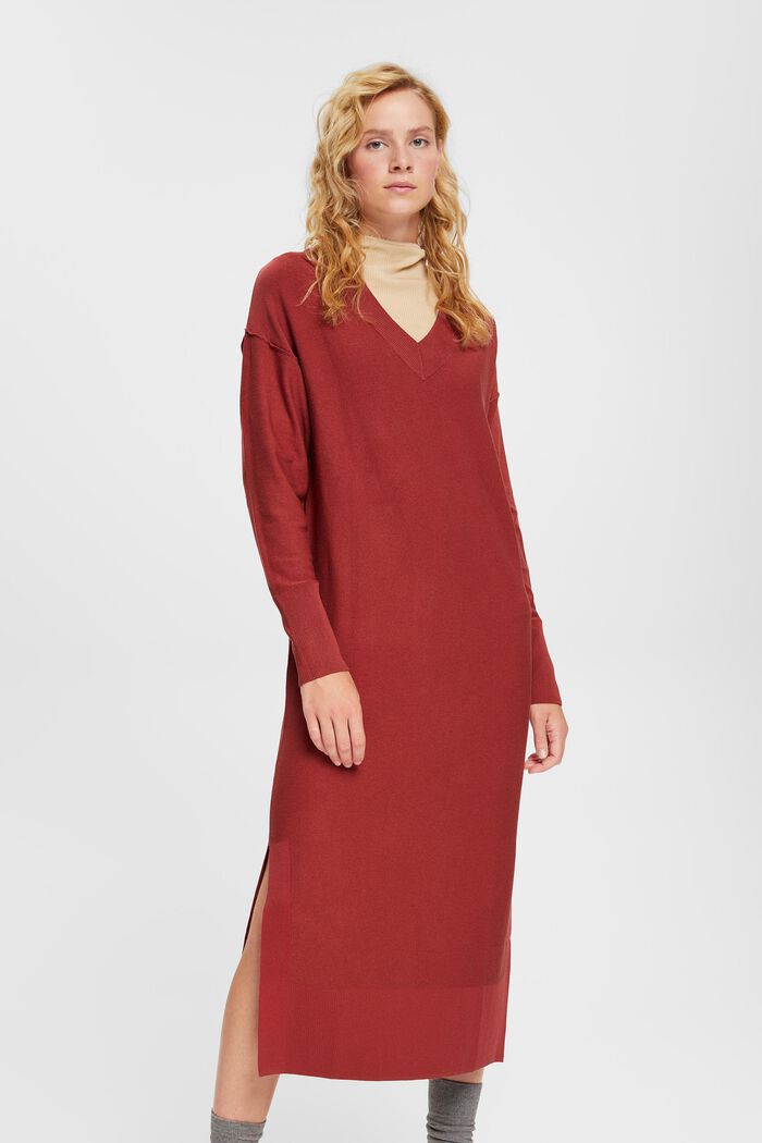 Halblanges Pulloverkleid