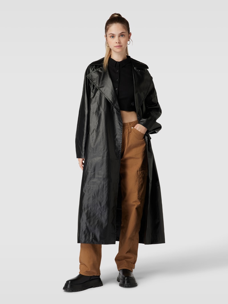 Straight Fit Cargohose mit Cargotaschen in cognac