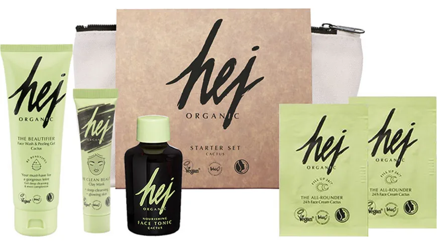 HEJ ORGANIC Starter Set Reinigung & Pflege