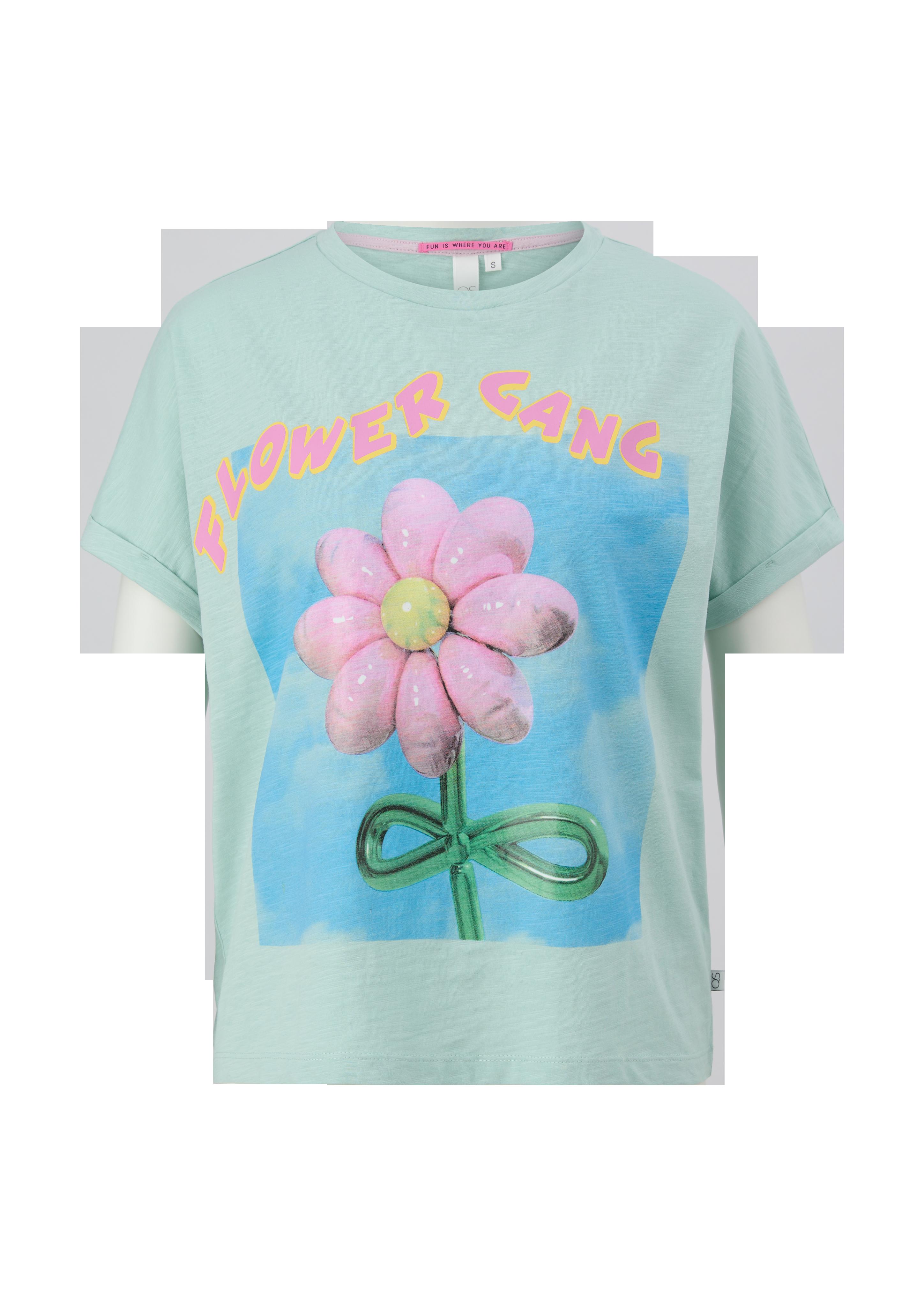 Baumwollshirt mit Grafikprint  2127898-60D0