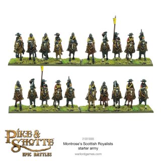 Pike & Shotte Epic Battles - Montrose's Scottish Royalists Starter Army