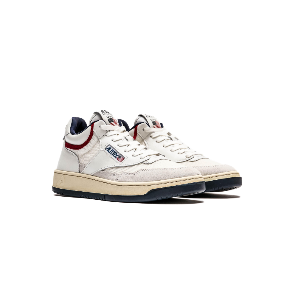 Autry Wmns Open Mid AOMWCE05 / weiss